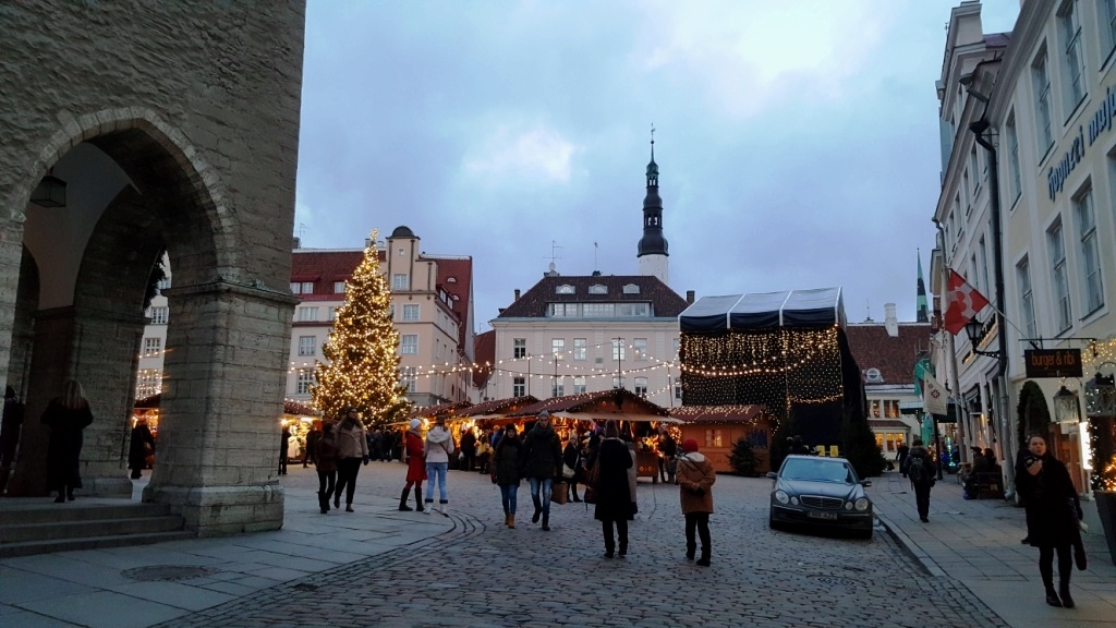 Town Hall Square. Christmas Market