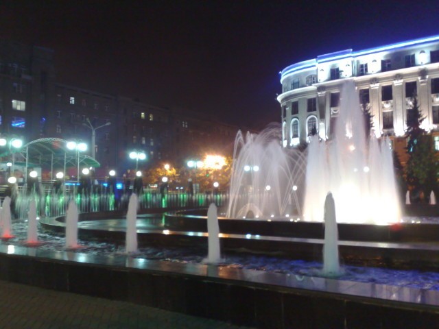 fountain near railway station