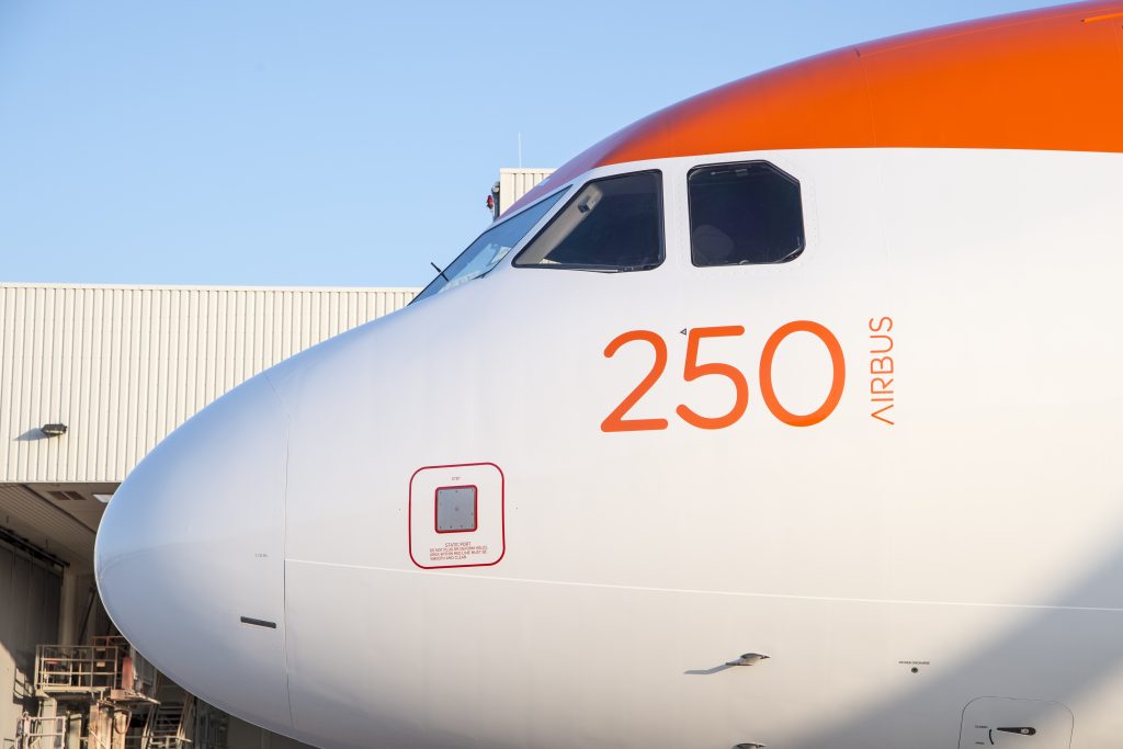 easyJet 250th Airbus 03