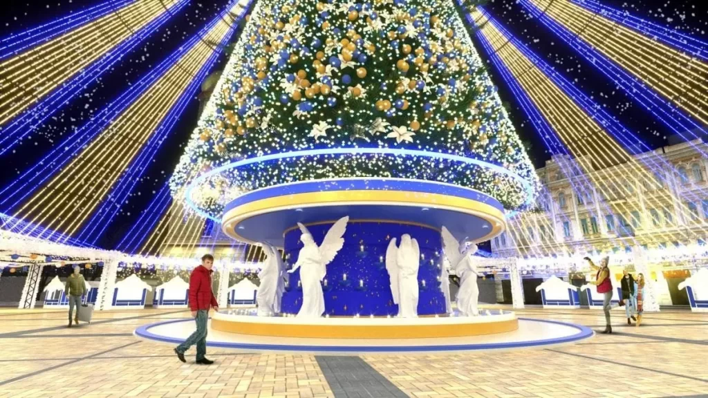 Christmas Tree in Kyiv