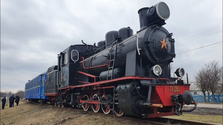 Ukrainian Railways retro